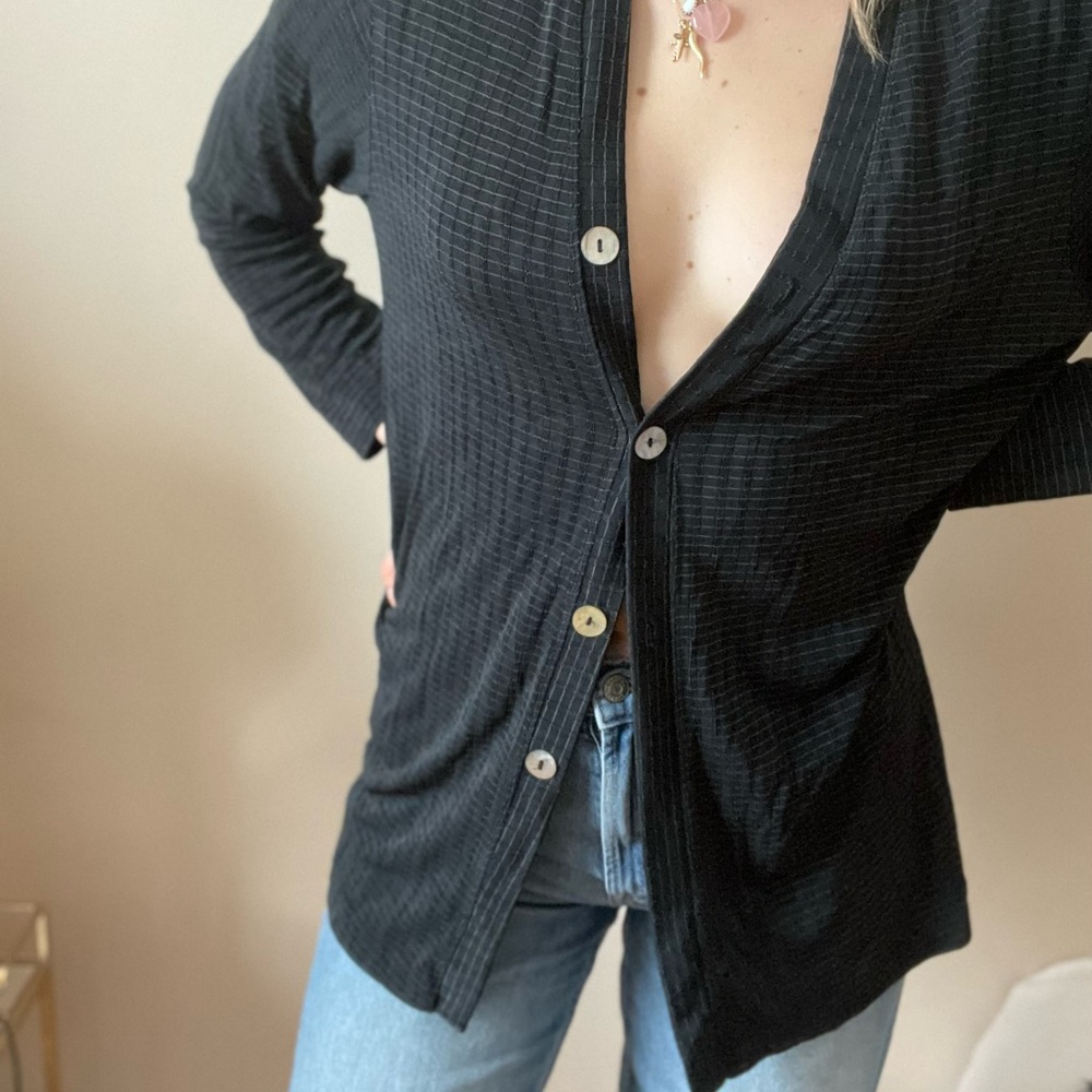 Vintage Button Down Sweater